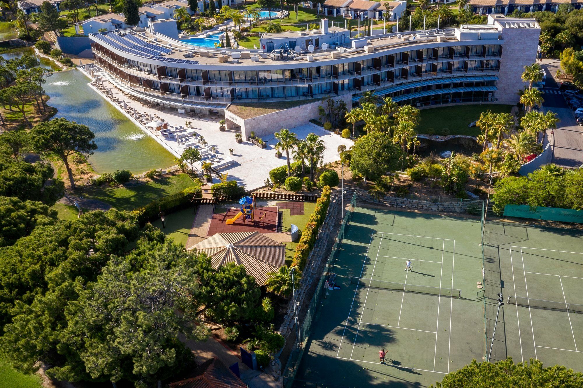 Pestana Vila Sol - Vilamoura Premium Golf Resort Екстер'єр фото Aerial view of the resort